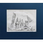Carl MERKEL (1817-1897), Abu Simbel, 1856