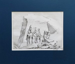 Carl MERKEL (1817-1897), Abu Simbel, 1856