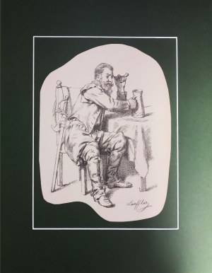 Leopold LOEFFLER (1827-1898), Żołnierz, 1881