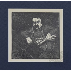 Stanisław JAKUBOWSKI (1885-1964), Perun - z teki „Bogowie Słowian”, 1933