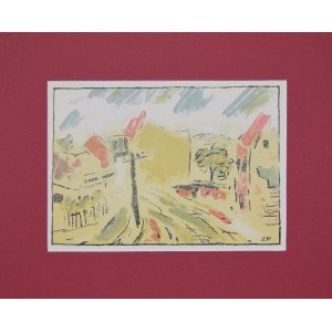 Zbigniew Pronaszko(1885-1958), Ulica w Suchej,1928