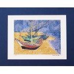 Vincent van Gogh (1853-1890), Fishing boats on the beach at Saintes-Maries-de-la-Mer