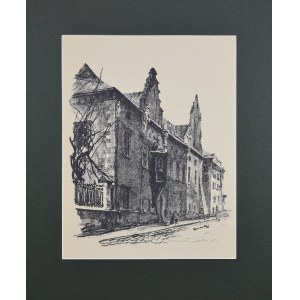 Jan Kanty GUMOWSKI (1883-1946), Edificio del Collegium Maius di Cracovia