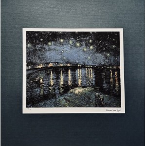 Vincent van Gogh (1853-1890), Starry Night over the Rhone (1888)