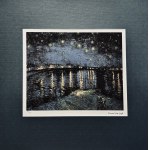 Vincent van Gogh (1853-1890), Gwiaździsta Noc nad Rodanem (1888)