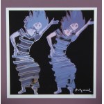 Andy WARHOL (1928-1987), Martha Graham - Satiric Festival Song, 1986