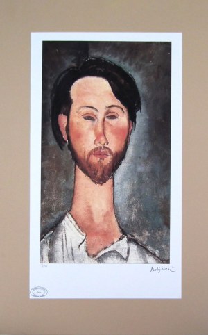 Amedeo Modigliani(1884-1920), Portret Leopolda Zborowskiego (1918)