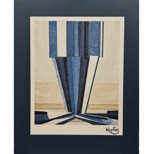 František Kupka (1871-1957), Kształt niebieskiego