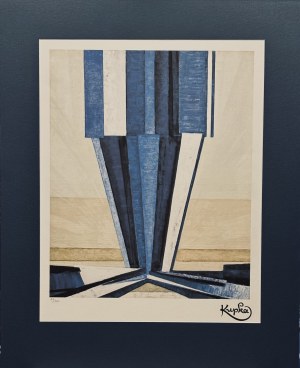 František Kupka (1871-1957), Kształt niebieskiego