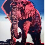 Andy WARHOL (1928-1987), Asian Elephant from the series "Endangered Species"