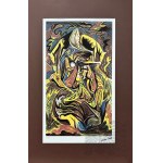 Jackson POLLOCK (1912-1956), Kompozycja z kobietą