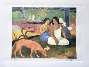 Eugène Henri Paul Gauguin (1848-1903), Arearea czyli Przestrzeń (znany również pod tytułem : Czerwony Pies)
