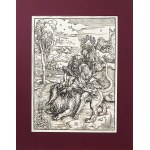 Albrecht Dürer (1471-1528), Samson fighting a lion