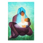 Louis TOFFOLI (1907-1999), La native (Narodzenie Chrystusa), 1991