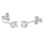 Earrings, 2nd half of the 20th century.