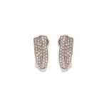Diamond earrings, contemporary