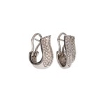 Diamond earrings, contemporary