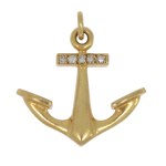Anchor pendant, Western Europe, 20th century