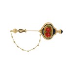 Jacket lapel pin, Italy, Arezzo, 1970s-80s