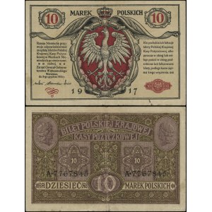 Poland, 10 Polish marks, 9.12.1916, General, tickets, A