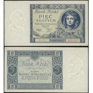 Poland, 5 zlotych, 2.01.1930, C£