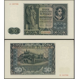 Poland, 50 zloty, 1.08.1941, D