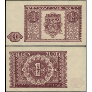 Poland, 1 zloty, 15.05.1946
