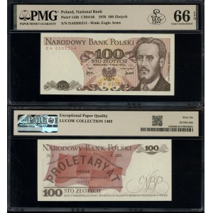 Polska, 100 złotych, 17.05.1976, DA