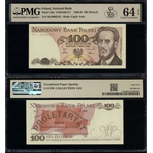 Polonia, 100 zloty, 1.06.1986, ML