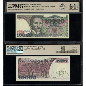 Polonia, 10.000 PLN, 1.12.1988, BE