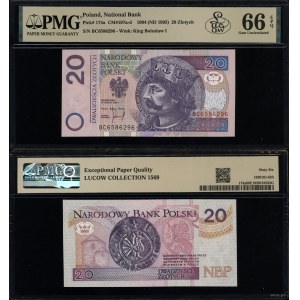 Polonia, 20 zloty, 25.03.1994, BC