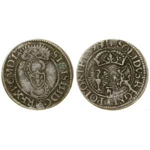 Poland, sheląg, 1593, Olkusz