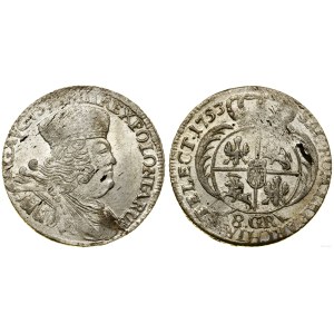Poland, two-zloty (8 pennies), 1753, Leipzig