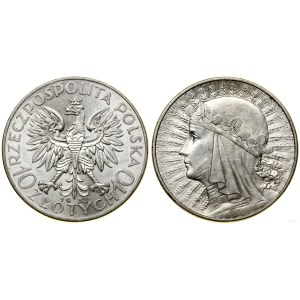 Poland, 10 zlotys, 1932, Warsaw.