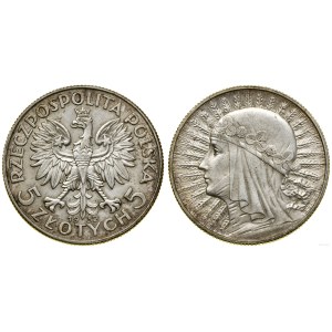 Poland, 5 zlotys, 1932, England