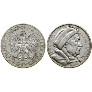 Poland, 10 zlotys, 1933, Warsaw.