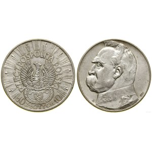 Poland, 10 zlotys, 1934 S, Warsaw.
