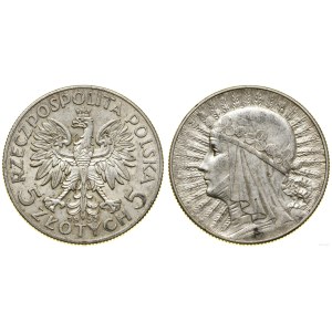 Poland, 5 zlotys, 1933, Warsaw
