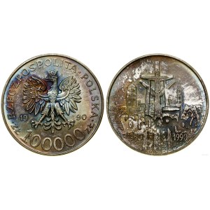 Poland, 100,000 zloty, 1990, USA
