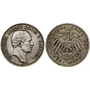 Niemcy, 5 marek, 1908 E, Muldenhütten