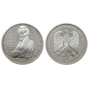 Germany, 10 marks, 1997 F, Stuttgart