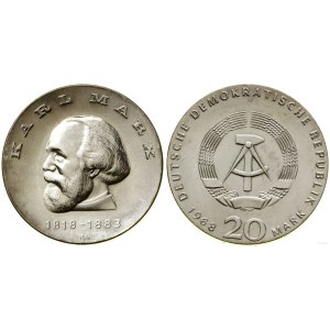 Germany, 20 marks, 1968, Berlin