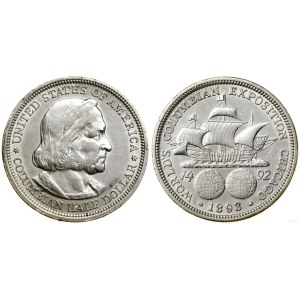 United States of America (USA), 1/2 dollar, 1893, Philadelphia