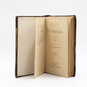 Anna Potocka, Pamiętniki, t. I-II w 1 wol. [1898]