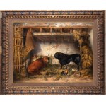 ANONIMO, Scene with oxen