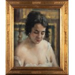 VITTORIO GUSSONI (MILANO 1893 - SANREMO 1968), Portret kobiety, 1923