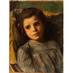 LIONELLO ARDUINO BALESTRIERI (Cetona 1872 - 1958), Portrait of the daughter