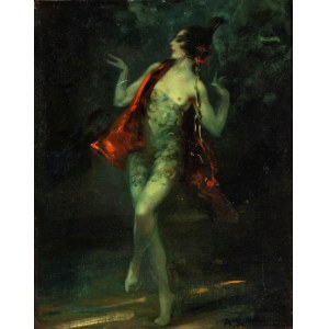 ARNULF DE BOUCHÉ (Monaco 1872 - Langkampfen 1945), Spanish lady, 1913