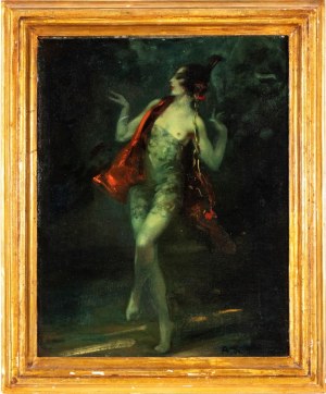 ARNULF DE BOUCHÉ (Monaco 1872 - Langkampfen 1945), Spanish lady, 1913
