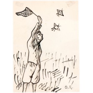 OTTONE ROSAI (Firenze 1895 - Ivrea 1957), La farfalla letteraria, 1930